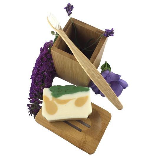 Bamboo Toothbrush Holder Nature's Very Best