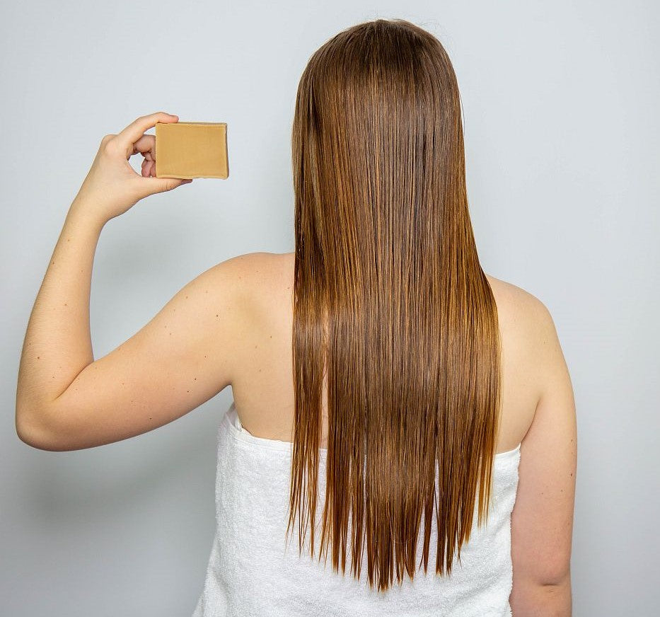 Hair soap walnut, for sensitive or itchy scalp Nature's Very Best