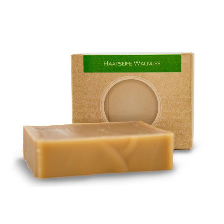 Hair soap walnut, for sensitive or itchy scalp Nature's Very Best