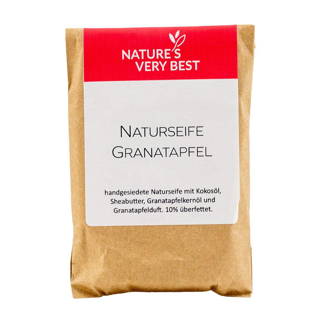 Naturseife Granatapfel, 22g "Probiergröße" Nature's Very Best