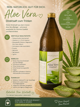 Aloe Vera Direkt Saft Nature's Very Best
